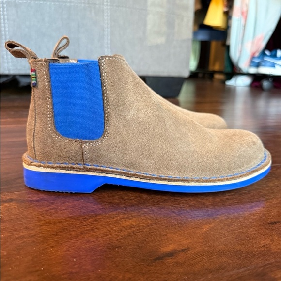 Veldskoen Men’s Suede Chelsea Boots J-Bay (blue sole) size 4 main image 4